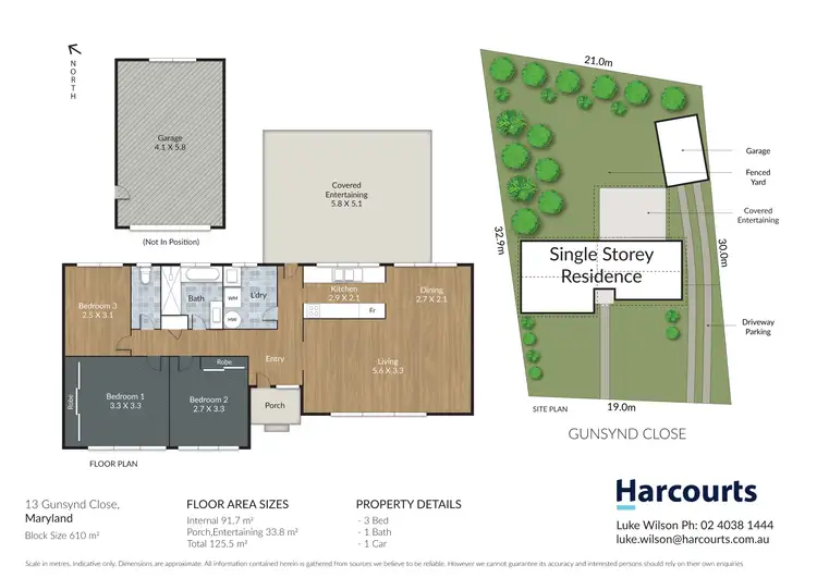 Floorplan of Homely house listing, 13 Gunsynd Close, Maryland NSW 2287