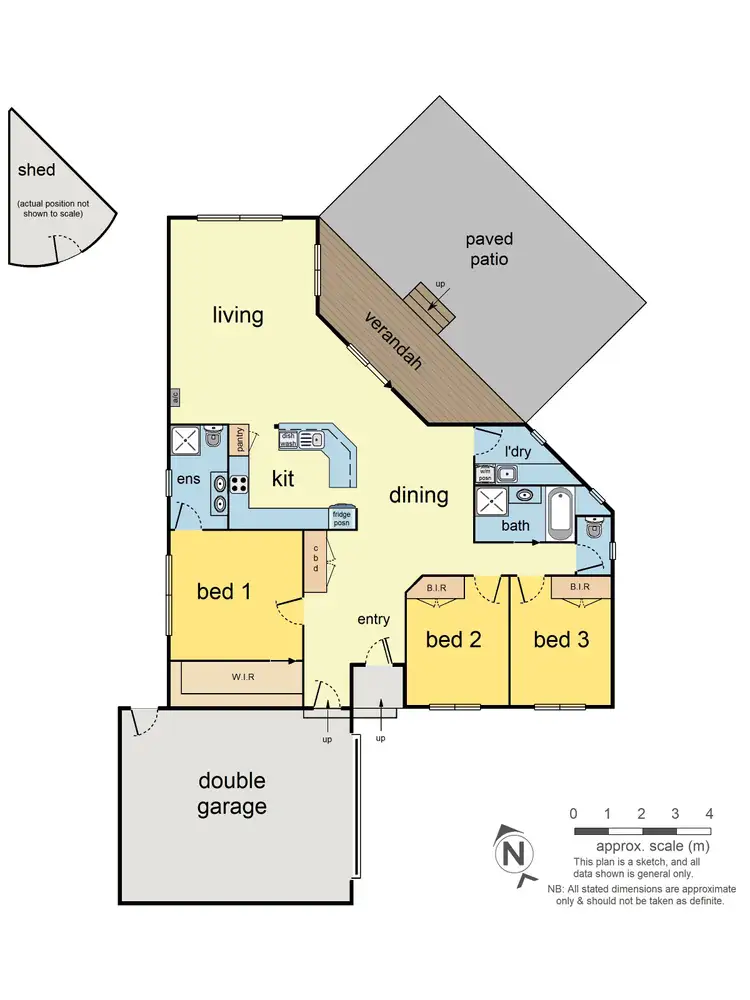 Floorplan of Homely house listing, 10A Clement Crescent, Croydon VIC 3136