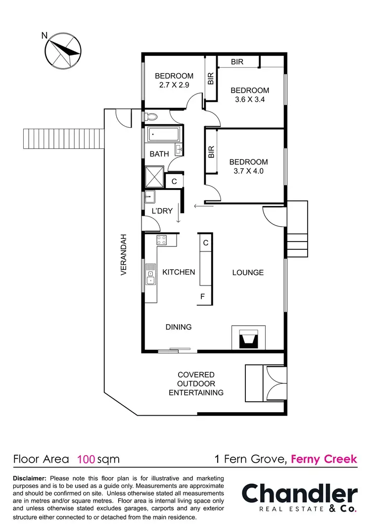 Floorplan of Homely house listing, 202 Mt Dandenong Tourist Road, Ferny Creek VIC 3786