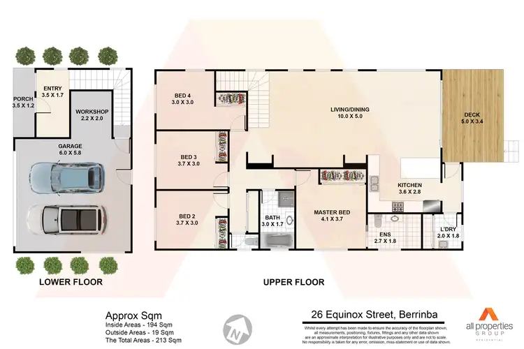 Floorplan of Homely house listing, 26 Equinox Street, Berrinba QLD 4117
