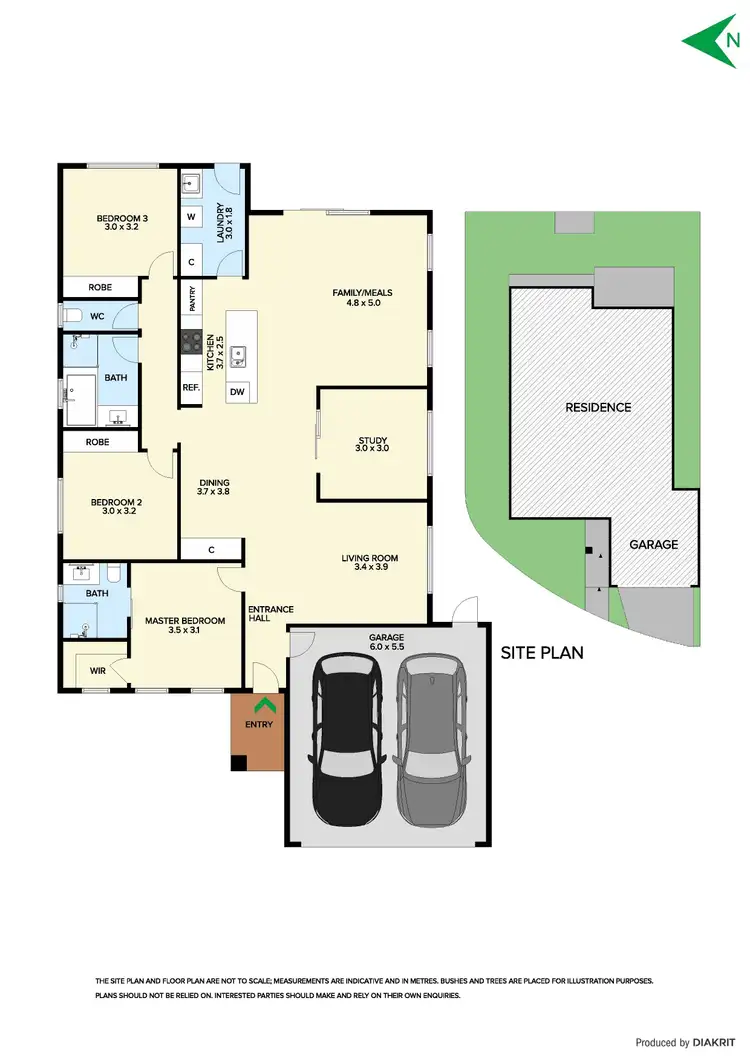 Floorplan of Homely house listing, 44 Clearwood Drive, Truganina VIC 3029