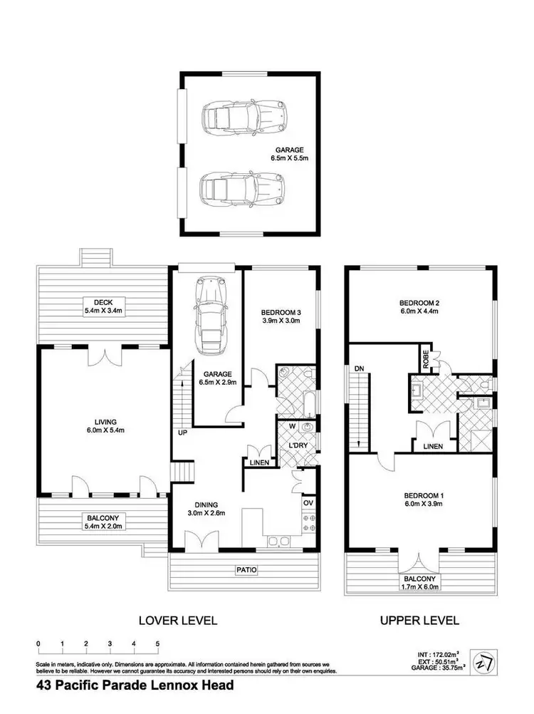 Floorplan of Homely house listing, 43 Pacific Parade, Lennox Head NSW 2478