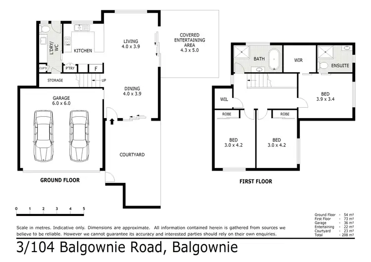 Floorplan of Homely townhouse listing, 3/104-106 Balgownie Road, Balgownie NSW 2519