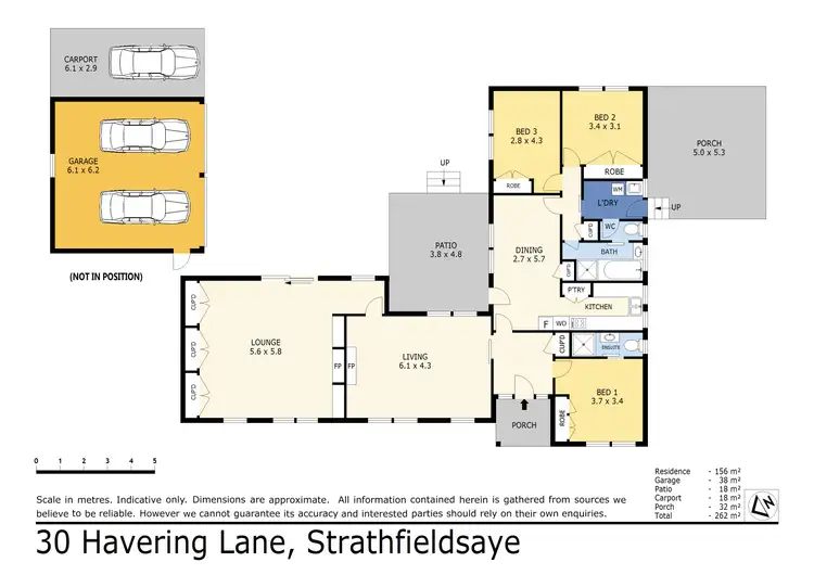 Floorplan of Homely house listing, 30 Havering Lane, Strathfieldsaye VIC 3551