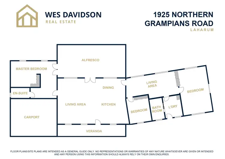 Floorplan of Homely house listing, 1925 Northern Grampians Road, Laharum VIC 3401