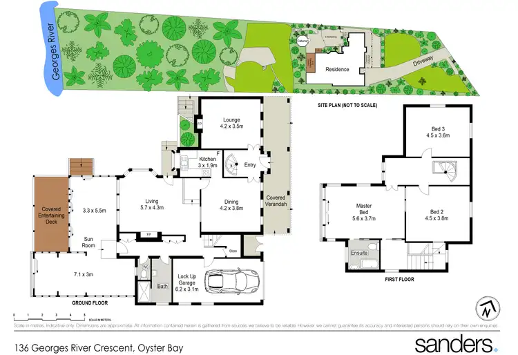 Floorplan of Homely house listing, 136 Georges River Crescent, Oyster Bay NSW 2225