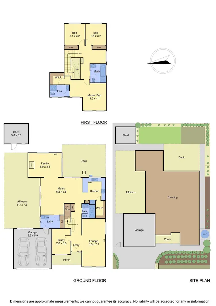 Floorplan of Homely house listing, 6 Ellabella Court, South Morang VIC 3752