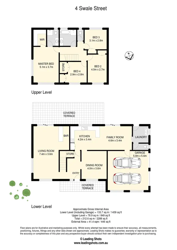 Floorplan of Homely house listing, 4 Swale Street, The Gap QLD 4061