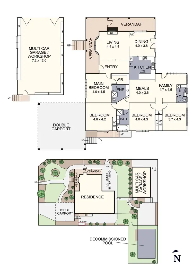 Floorplan of Homely house listing, 19 Bruce Street, Diamond Creek VIC 3089