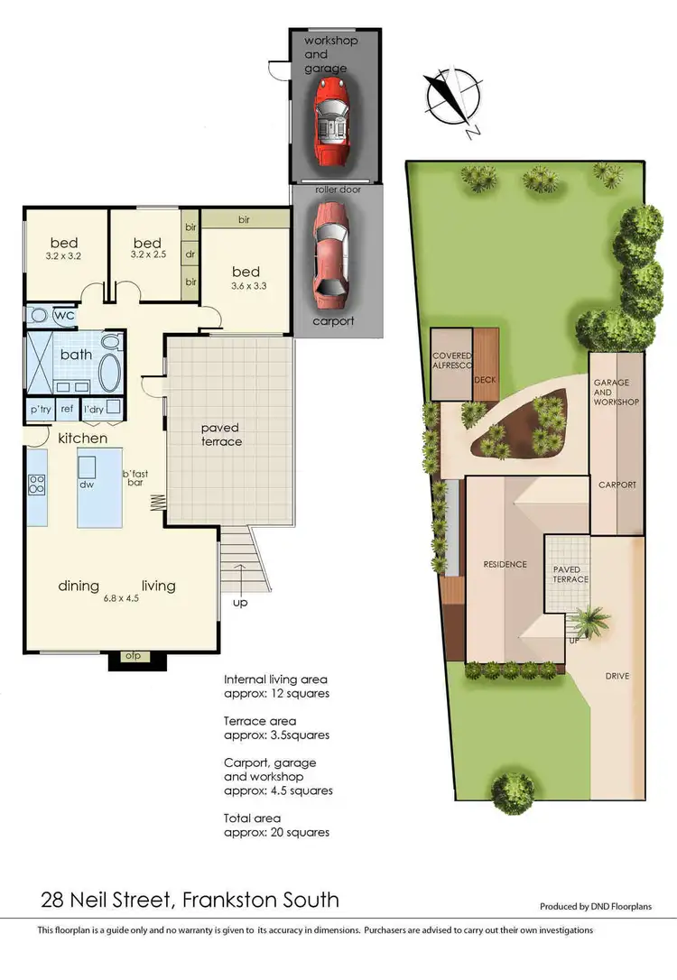 Floorplan of Homely house listing, 28 Neil Street, Frankston South VIC 3199
