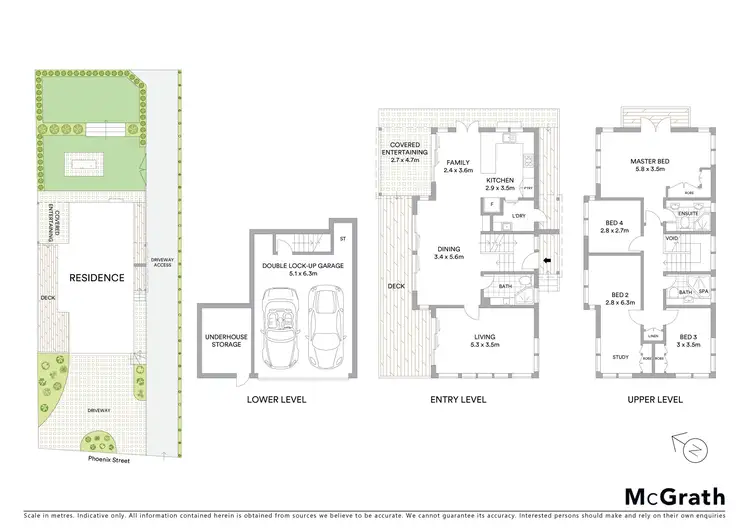 Floorplan of Homely house listing, 32A Phoenix Street, Lane Cove NSW 2066