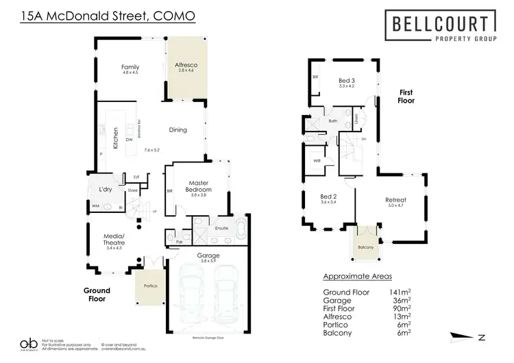 Floorplan of Homely house listing, 15a McDonald Street, Como WA 6152