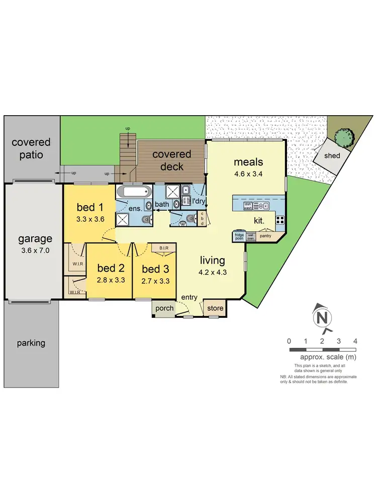 Floorplan of Homely unit listing, 2/3-5 Camplin Rise, Lilydale VIC 3140