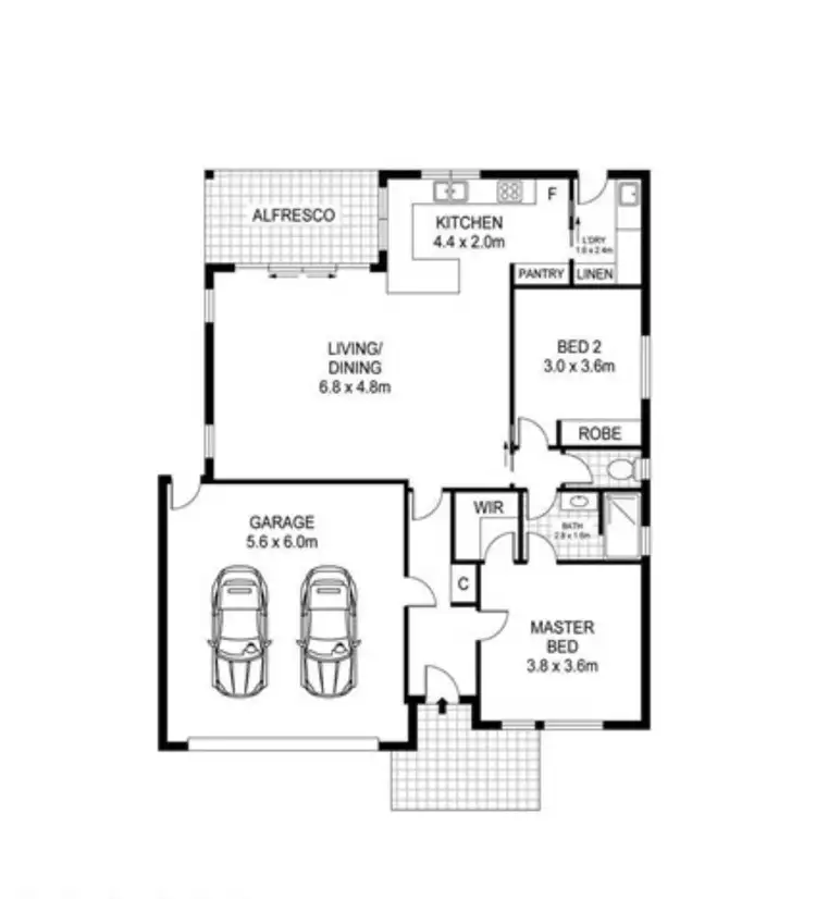 Floorplan of Homely house listing, 19 Fiscalini Drive, Warrnambool VIC 3280
