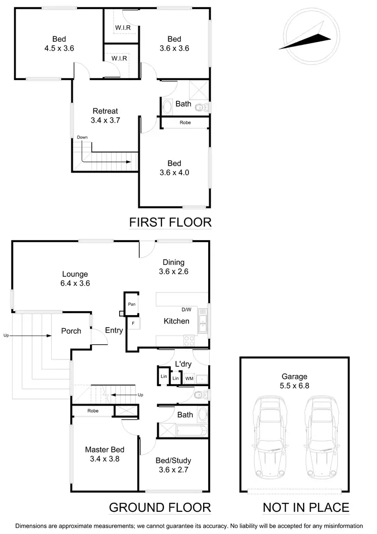 Floorplan of Homely house listing, 57 Chartwell Drive, Wantirna VIC 3152