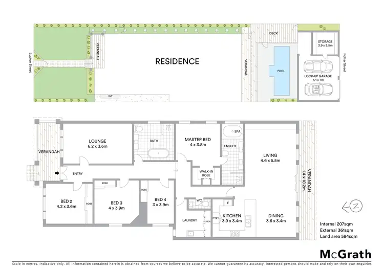 Floorplan of Homely house listing, 23 Lupton Street, Geelong West VIC 3218