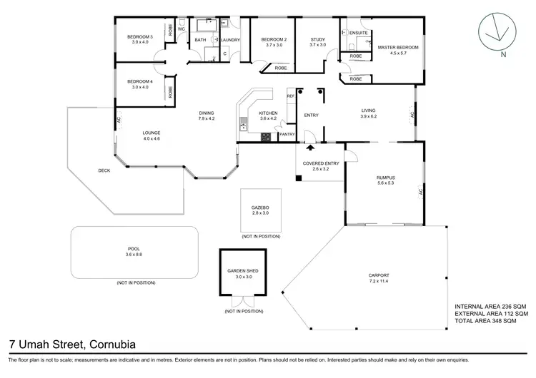 Floorplan of Homely house listing, 7 Umah Street, Cornubia QLD 4130