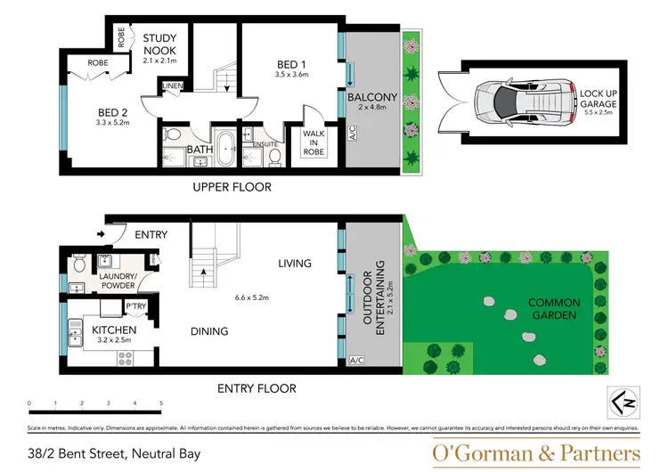 Floorplan of Homely apartment listing, 38/2 Bent Street, Neutral Bay NSW 2089