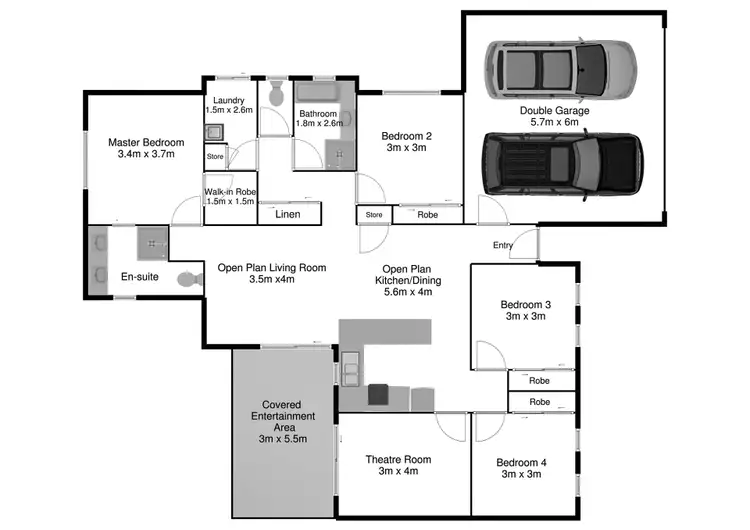 Floorplan of Homely house listing, 8 Soward Court, Morayfield QLD 4506
