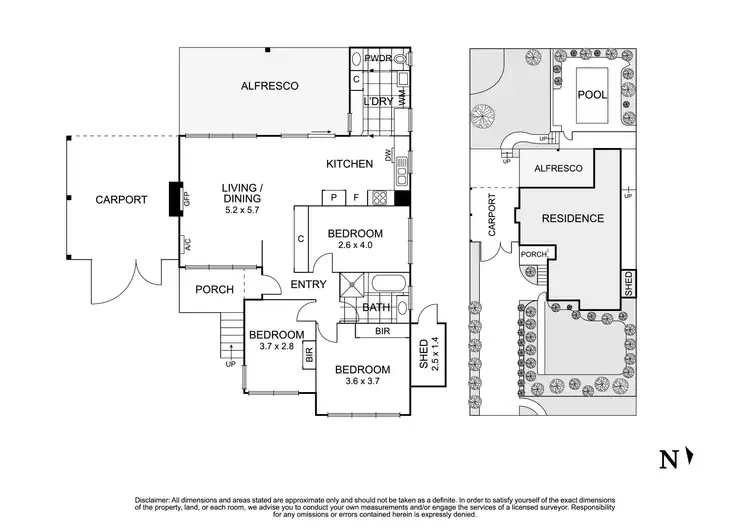 Floorplan of Homely house listing, 3 Frances Avenue, Greensborough VIC 3088