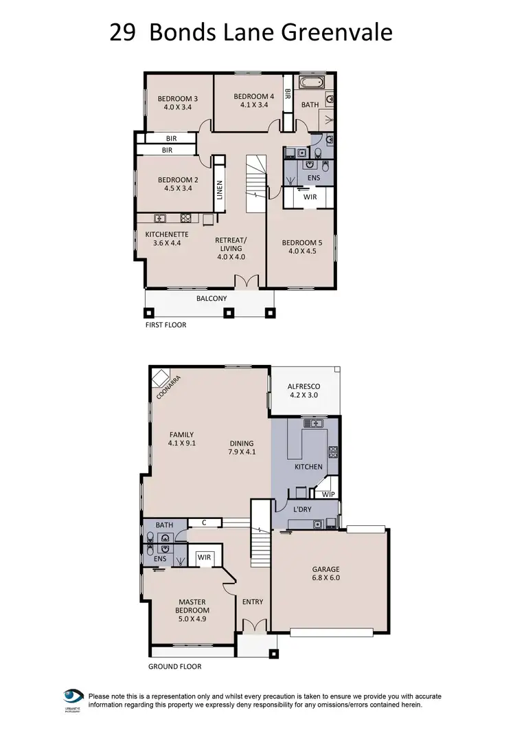 Floorplan of Homely house listing, 29 Bonds Lane, Greenvale VIC 3059