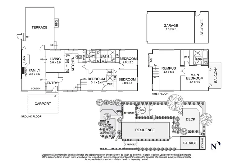 Floorplan of Homely house listing, 41 Renshaw Street, Doncaster East VIC 3109