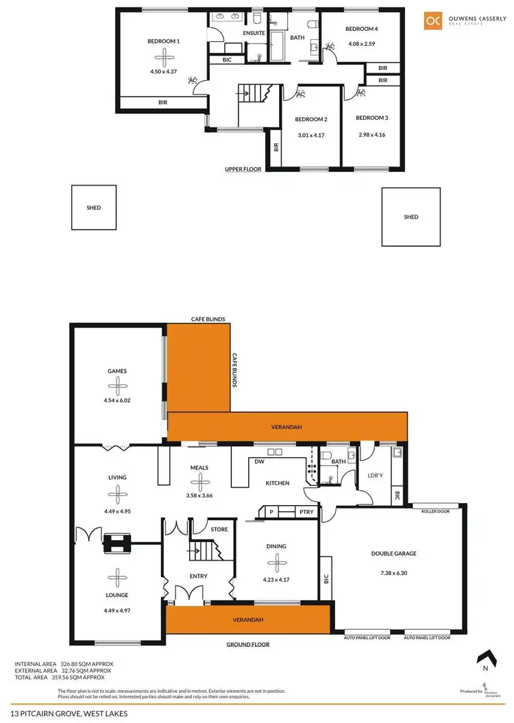 Floorplan of Homely house listing, 13 Pitcairn Grove, West Lakes SA 5021