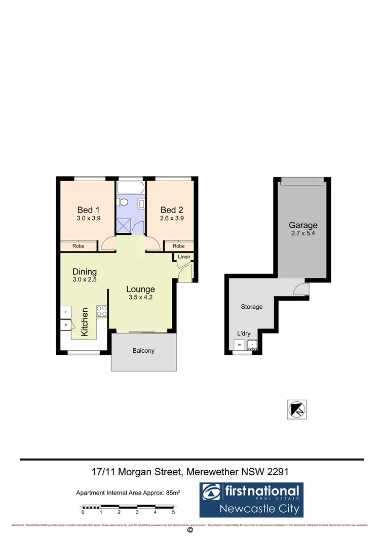 Floorplan of Homely unit listing, 17/11 Morgan Street, Merewether NSW 2291