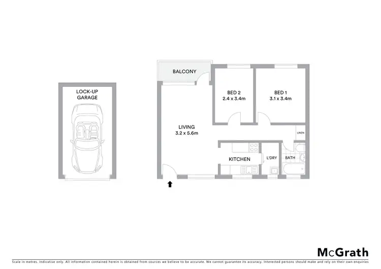 Floorplan of Homely unit listing, 10/42 Belmore Street, Ryde NSW 2112