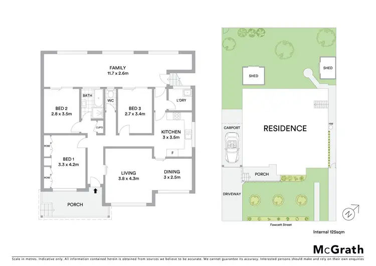 Floorplan of Homely house listing, 42 Fawcett Street, Ryde NSW 2112