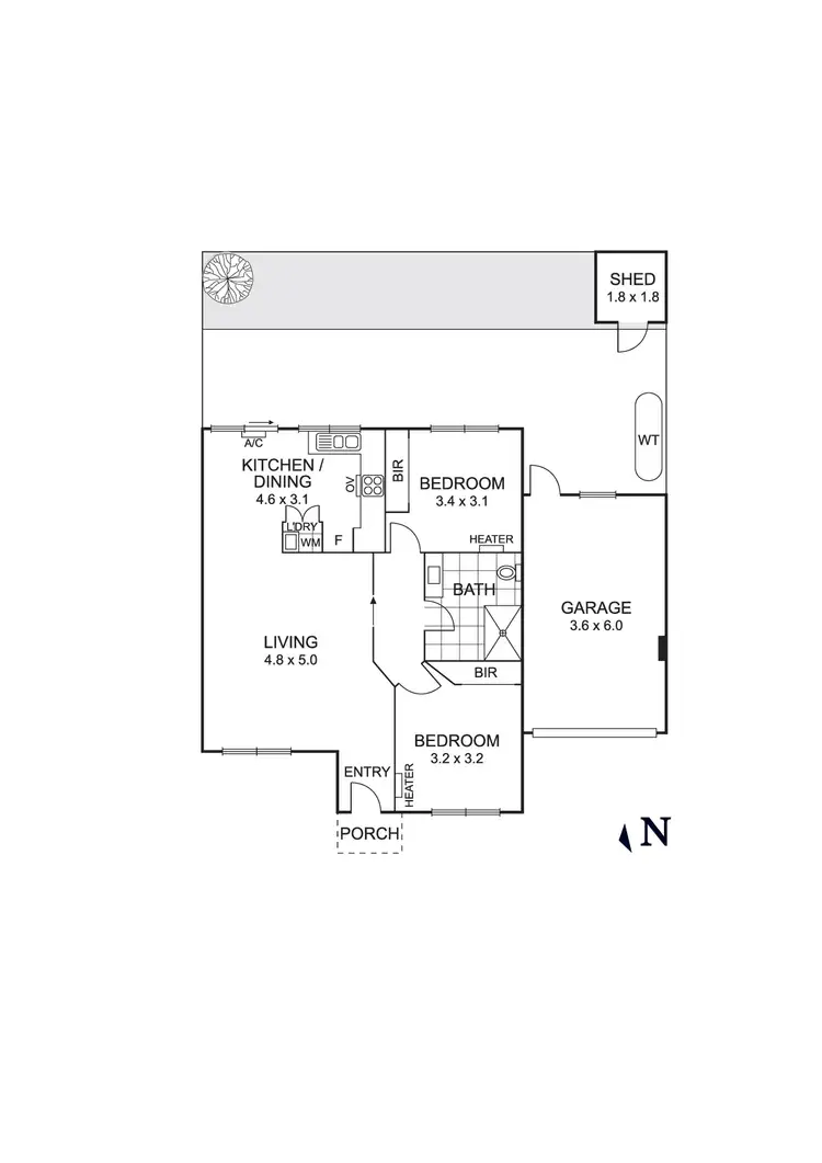 Floorplan of Homely unit listing, 29/22-26 Pascoe Street, Pascoe Vale VIC 3044