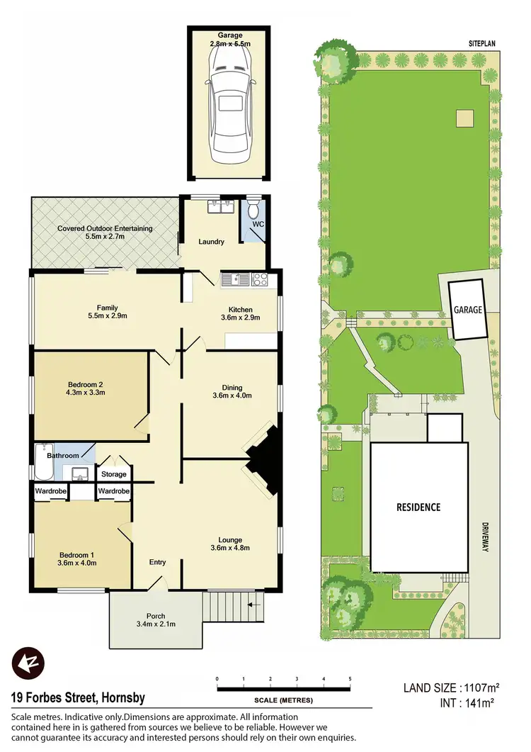 Floorplan of Homely house listing, 19 Forbes Street, Hornsby NSW 2077