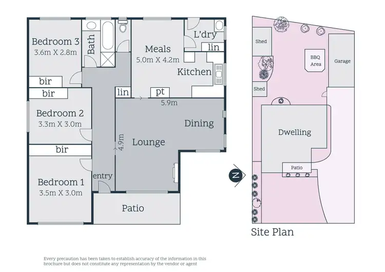 Floorplan of Homely house listing, 27 Richardson Street, Thomastown VIC 3074