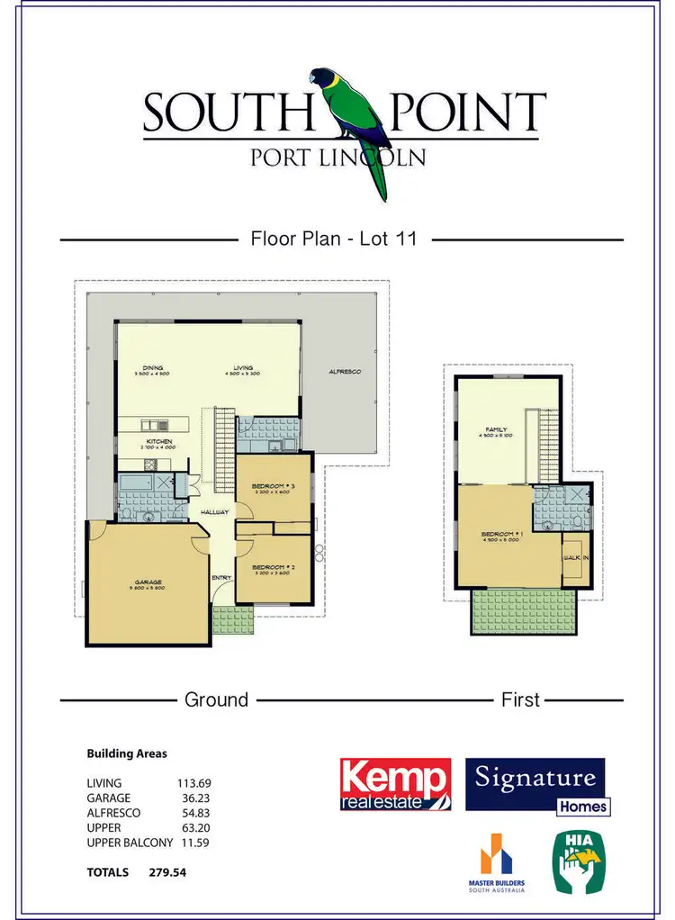 Floorplan of Homely house listing, 11/11 South Point Drive, Port Lincoln SA 5606