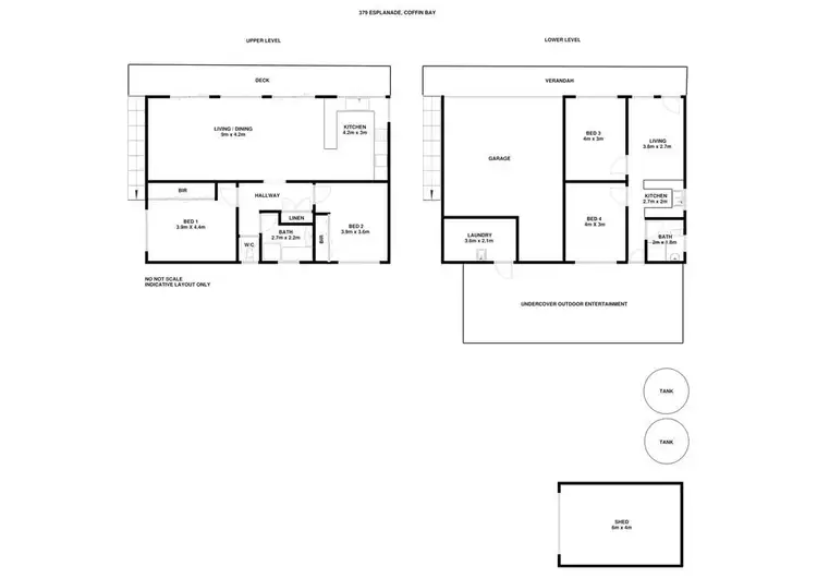 Floorplan of Homely house listing, 379 Esplanade, Coffin Bay SA 5607