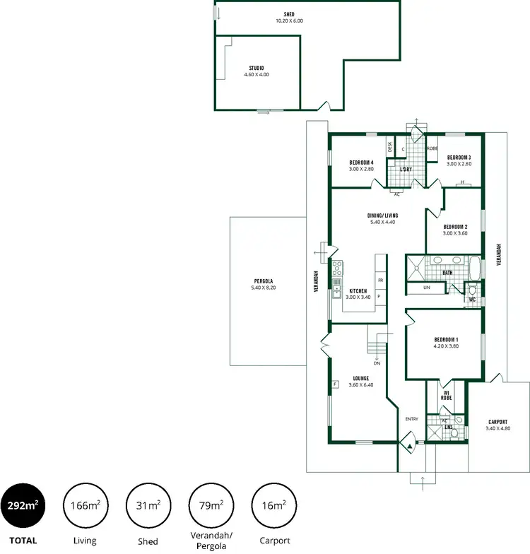 Floorplan of Homely house listing, 9 Margaret Street, Woodside SA 5244