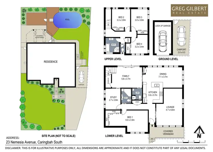 Floorplan of Homely house listing, 23 Nemesia Avenue, Caringbah South NSW 2229