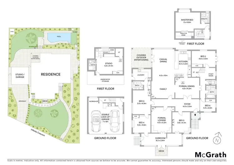Floorplan of Homely house listing, 9 Hillside Crescent, Epping NSW 2121