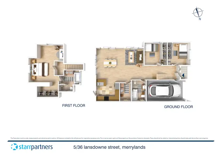 Floorplan of Homely semi-detached listing, 5/36 Lansdowne Street, Merrylands NSW 2160