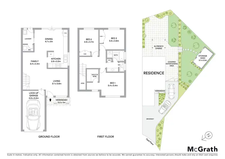 Floorplan of Homely house listing, 6B Opal Place, Padstow Heights NSW 2211