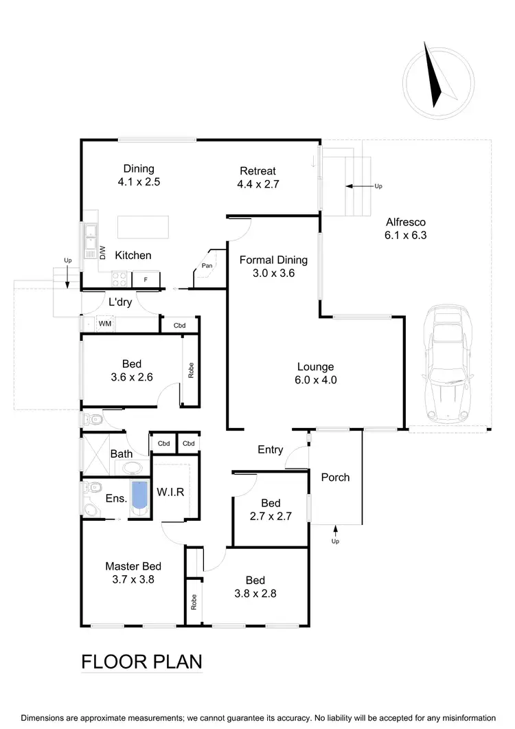 Floorplan of Homely house listing, 15 Chartwell Drive, Wantirna VIC 3152