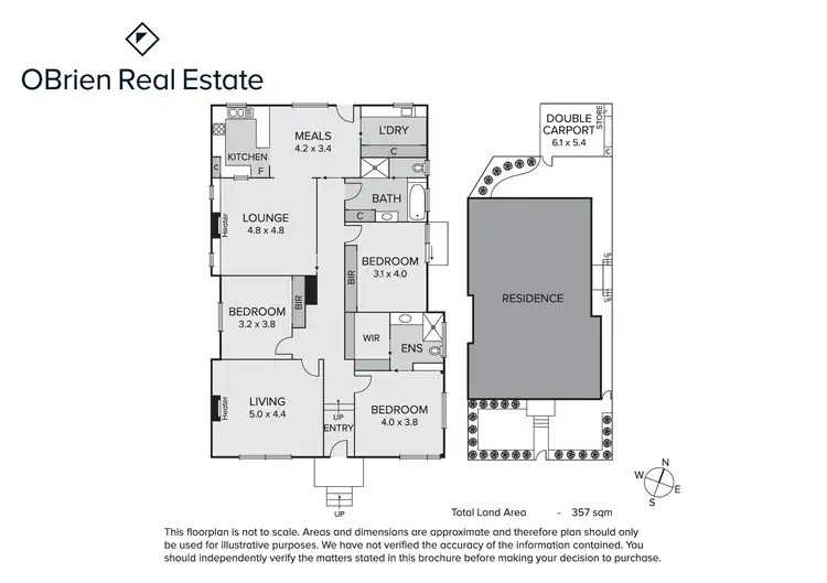 Floorplan of Homely townhouse listing, 1/11a Middleton Street, Black Rock VIC 3193