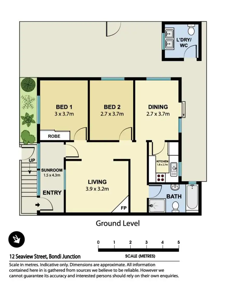 Floorplan of Homely house listing, 12 Seaview Street, Clovelly NSW 2031