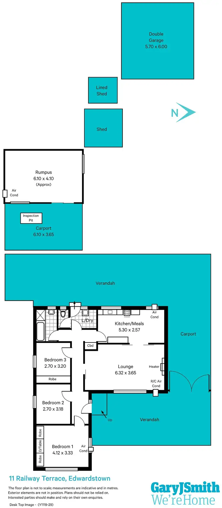 Floorplan of Homely house listing, 11 Railway Terrace, Edwardstown SA 5039