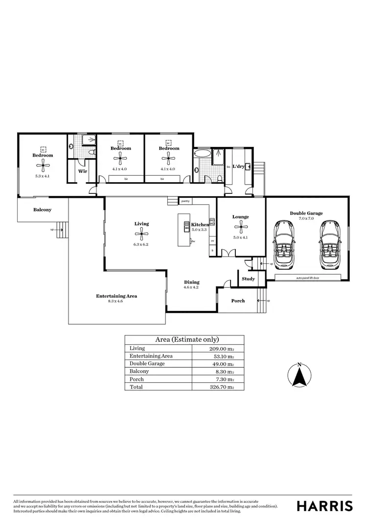 Floorplan of Homely house listing, 12 Twin Figs Court, Encounter Bay SA 5211