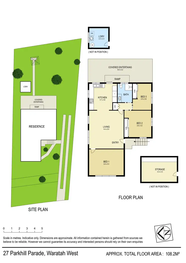 Floorplan of Homely house listing, 27 Parkhill Parade, Waratah West NSW 2298