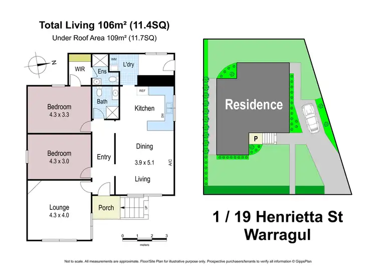 Floorplan of Homely house listing, 19A Henrietta Street, Warragul VIC 3820