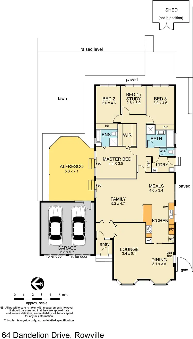 Floorplan of Homely house listing, 64 Dandelion Drive, Rowville VIC 3178