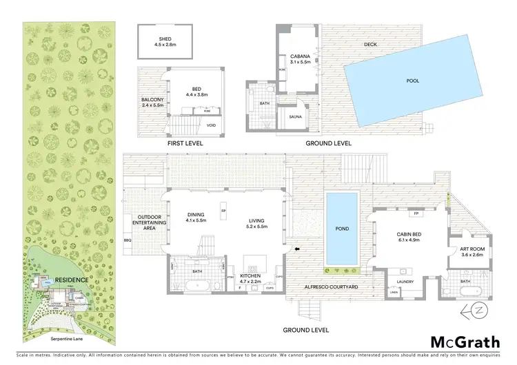 Floorplan of Homely rural property listing, 83 Serpentine Lane, Bowen Mountain NSW 2753