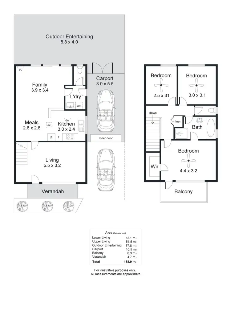 Floorplan of Homely house listing, 5/1 Francis Ridley Circuit, Brompton SA 5007